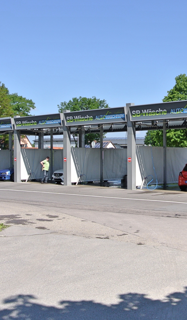 Unsere SB-Waschanlage